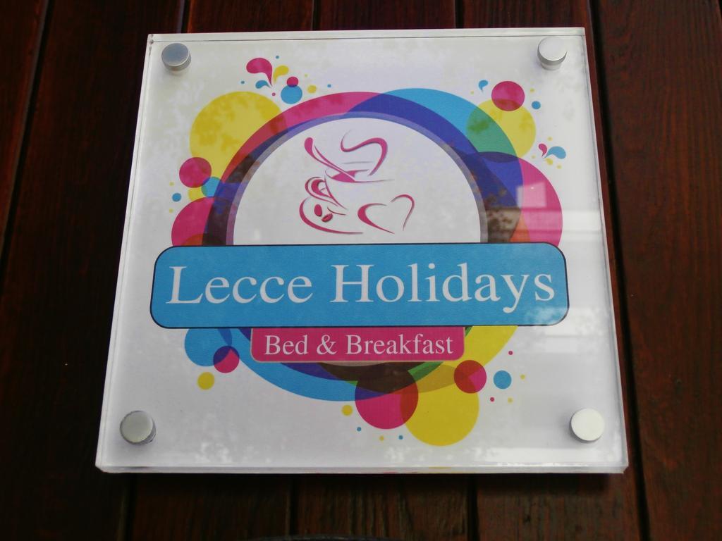 B&B Lecce Holidays Dış mekan fotoğraf